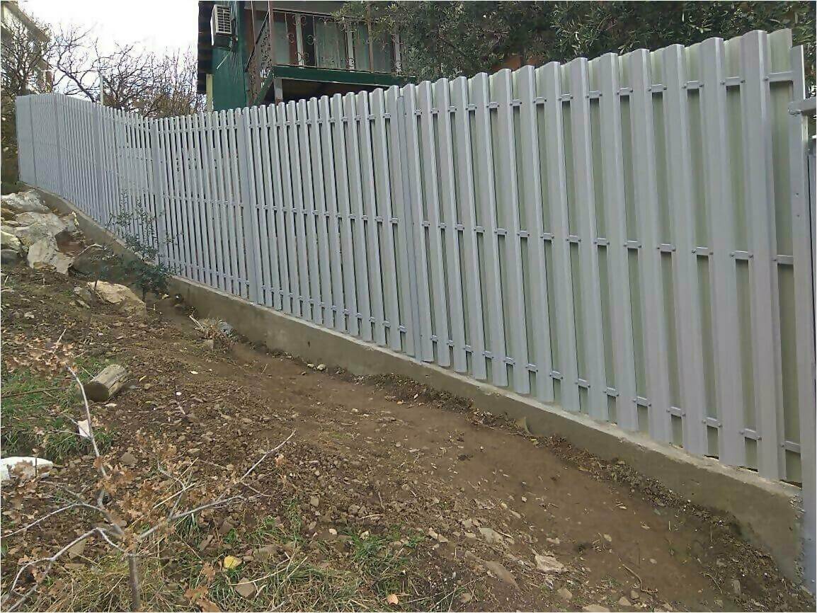 Забор из штакетника 115м фото5 в Бишкеке