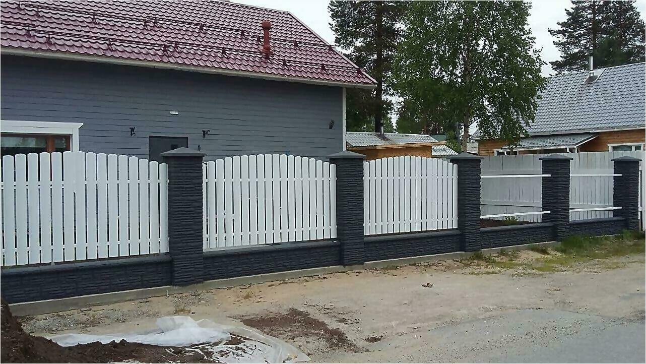 забор из штакетника 85м фото3 в Бишкеке
