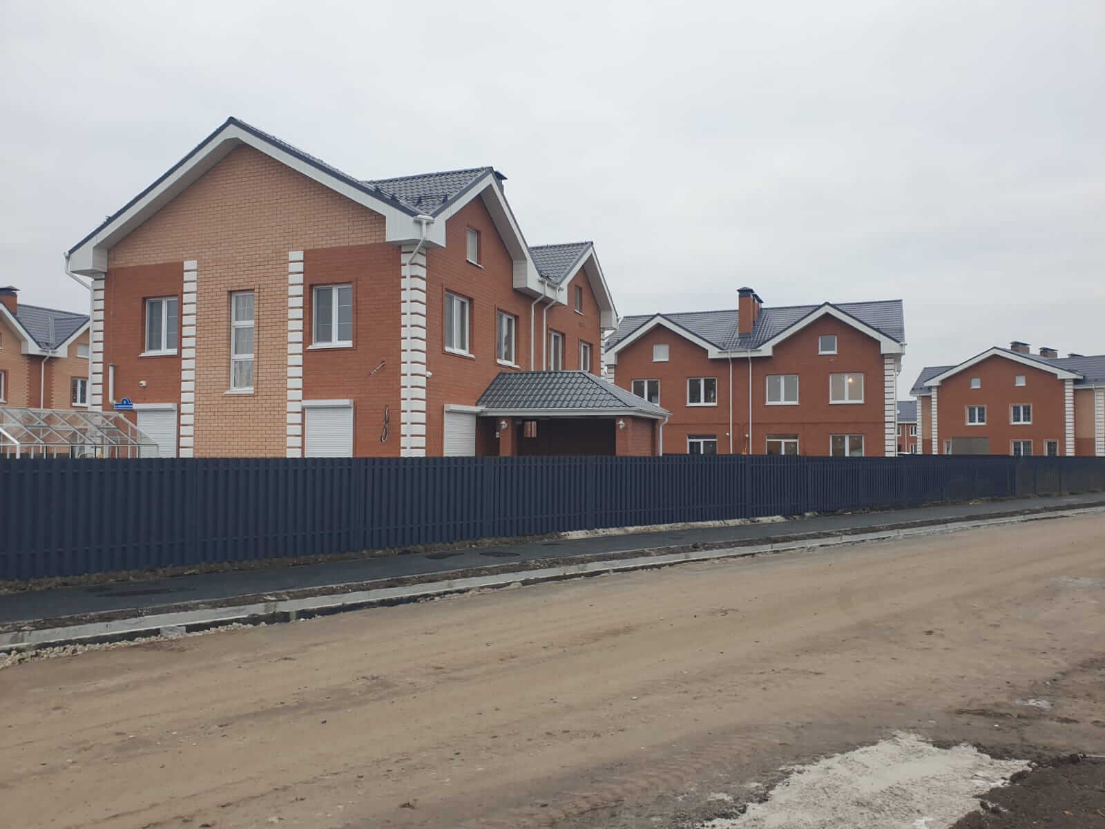 Забор из штакетника 230м Серый Графит фото6 в Бишкеке